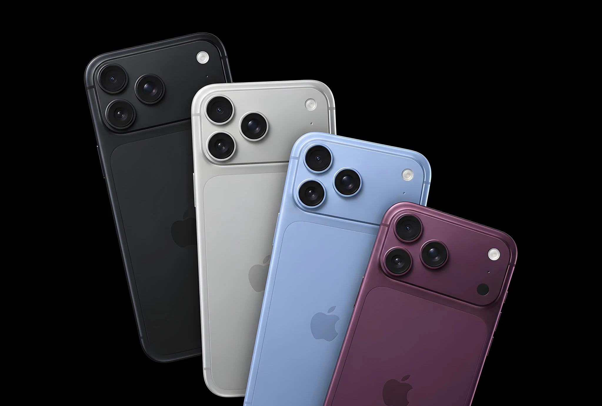 iPhone 18 Pro цвета тёмная вишня