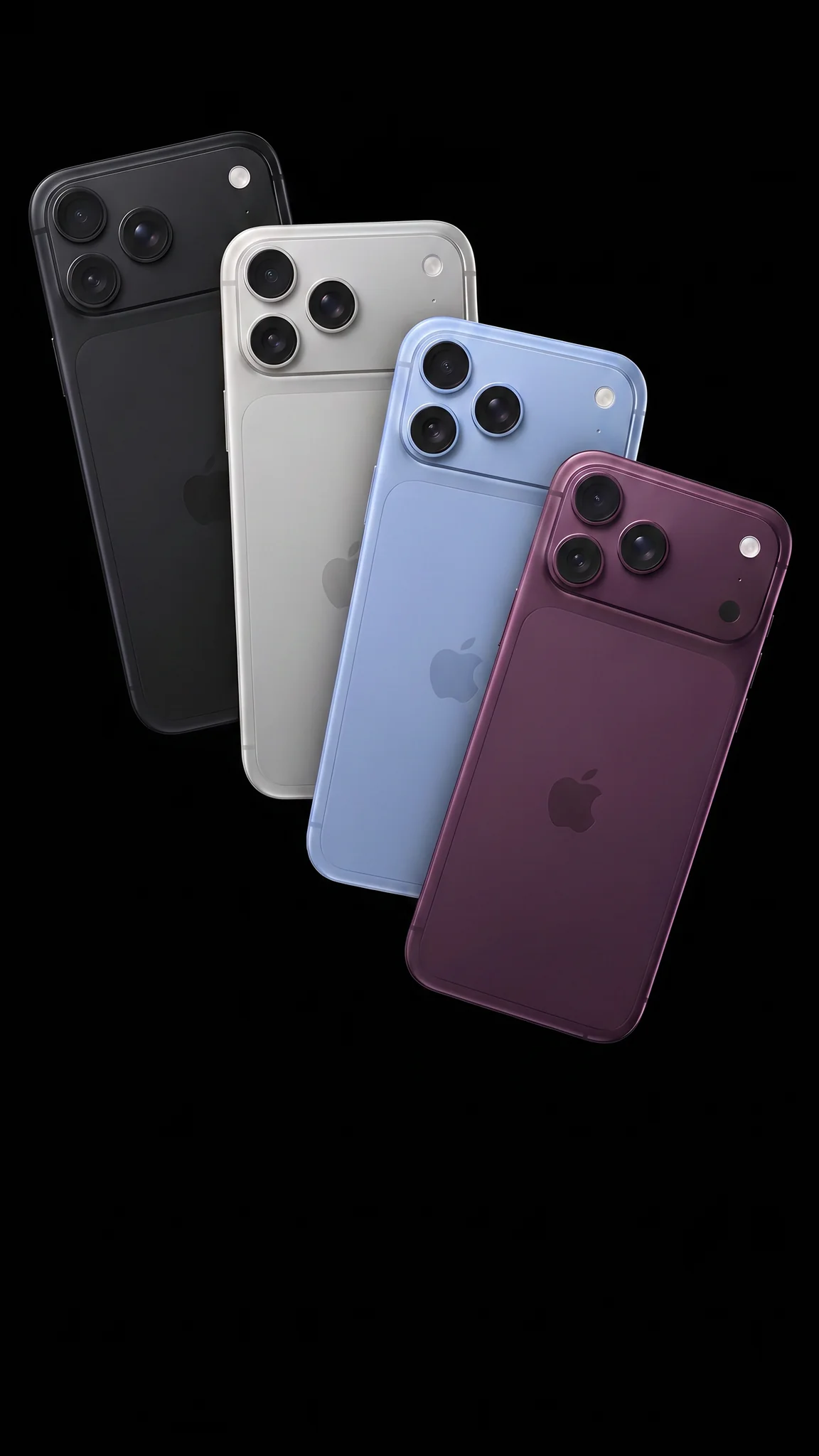 iPhone 18 Pro в четырёх цветах