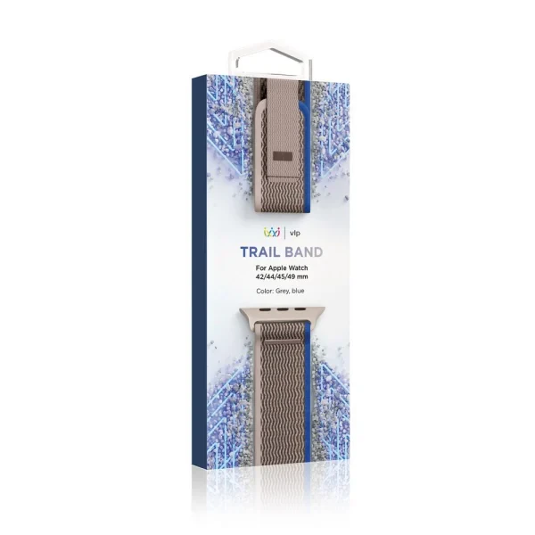 Ремешок VLP Trail Band 42/44/45/49 mm, Grey /Blue