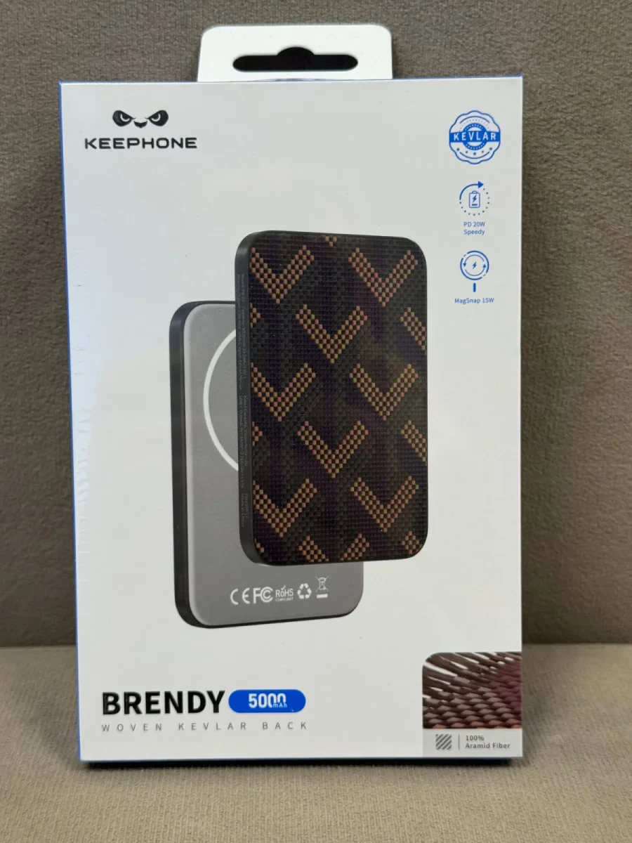 Внешний аккумулятор Keephone Ultra Slim Brendy MagSafe 5000mAh 15W (Midas)