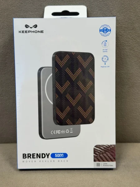 Внешний аккумулятор Keephone Ultra Slim Brendy MagSafe 5000mAh 15W (Midas)