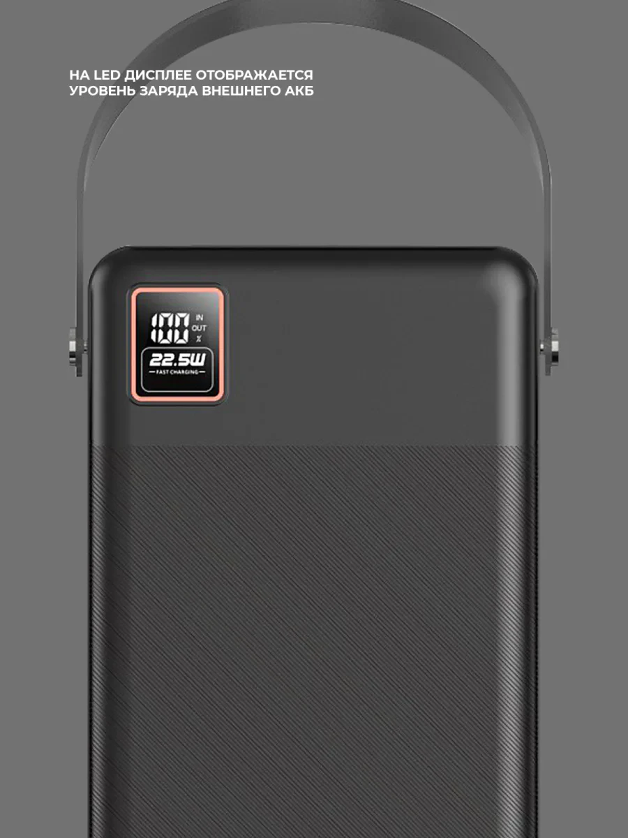 Внешний аккумулятор Deppa NRG Turbo V4 60000mah