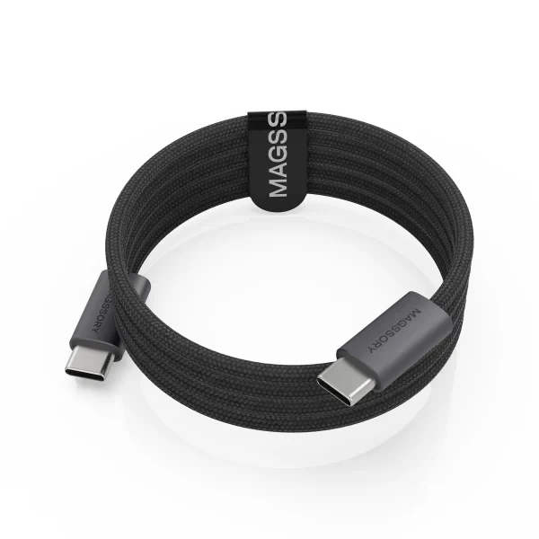 Кабель Magssory Line C 60W 2.4m USB-C Cable (темно-серый)