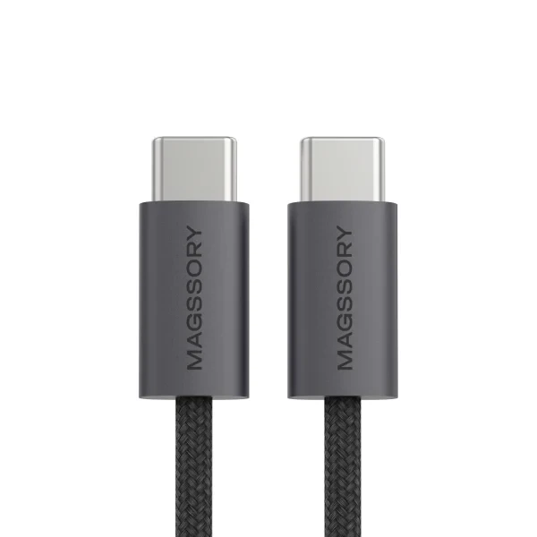 Кабель Magssory Line C 60W 2.4m USB-C Cable (темно-серый)