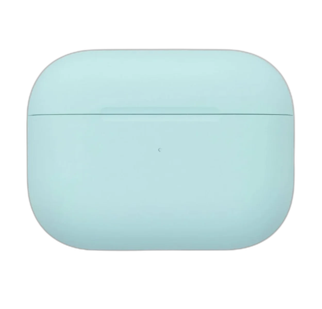 Пластиковый чехол для AirPods Pro 2 небесно-голубой