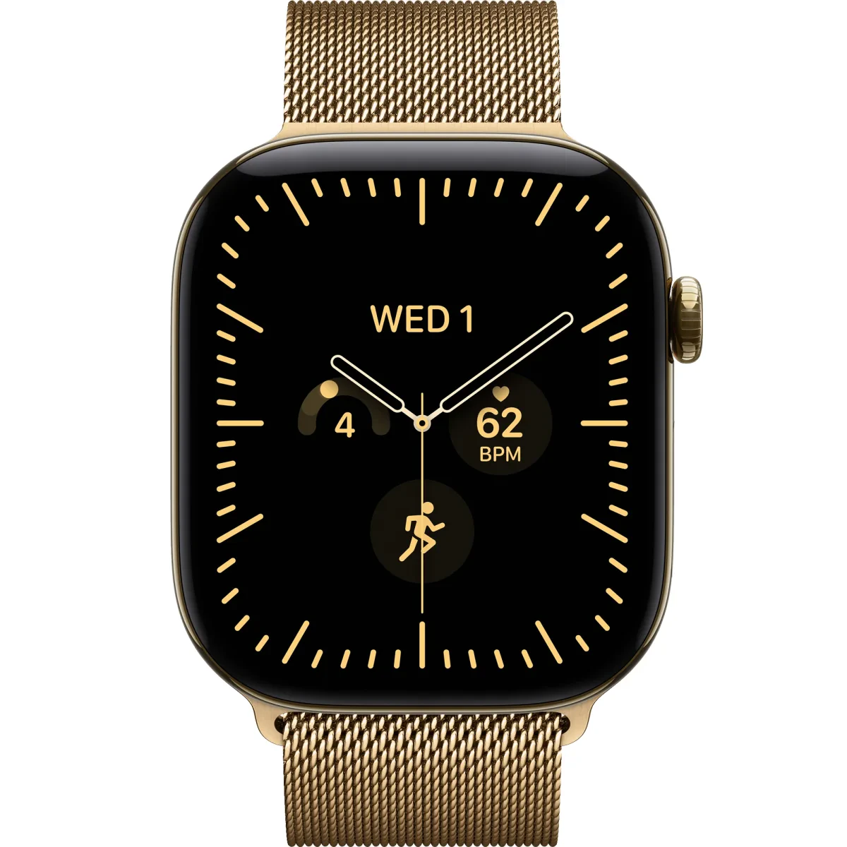 Apple Watch S12 46mm Gold Titanium