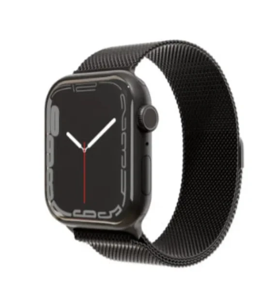 Ремешок из нержавеющей стали VLP для Apple Watch 38/40/41, чёрный
