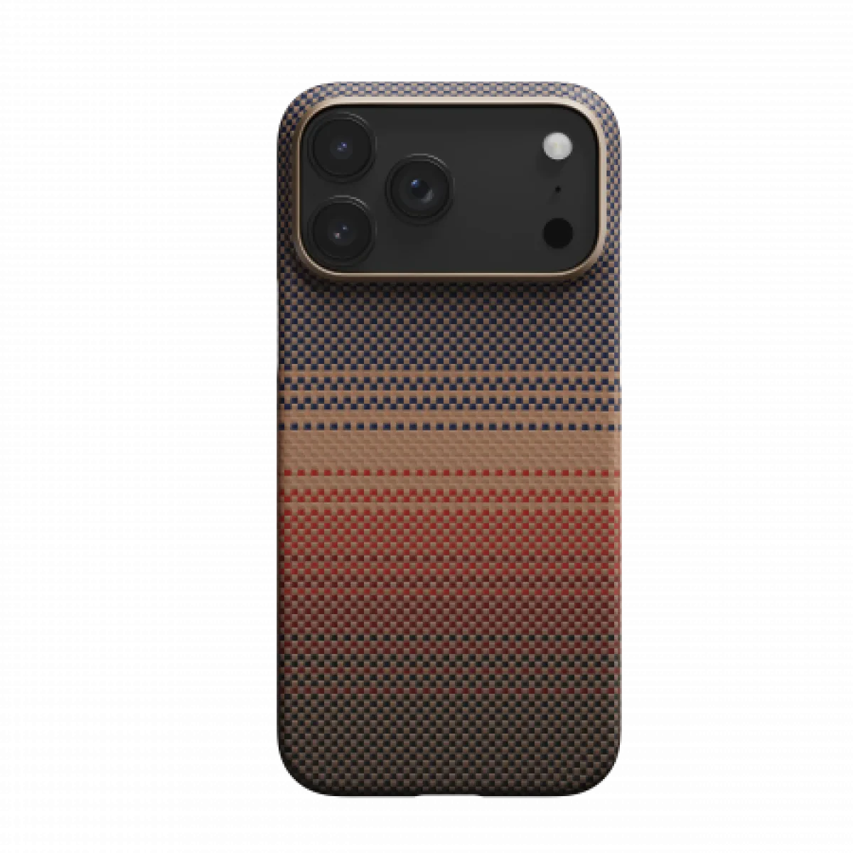 Чехол Kwi-Ni с MagSafe для iPhone 17 Pro / 18 Pro под карбон Sunset