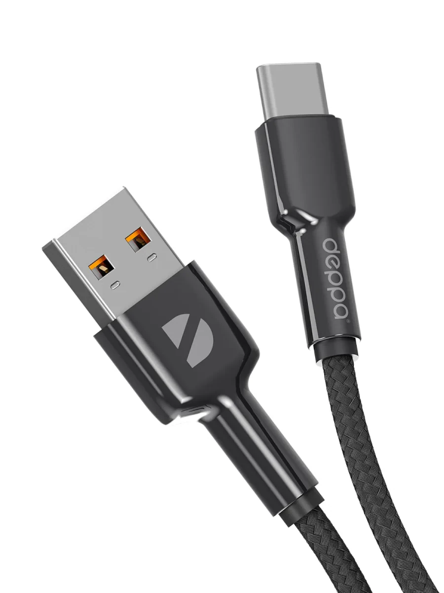 Кабель Deppa Elite USB-A - USB-C (1m)