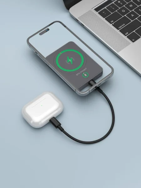 Внешний аккумулятор Deppa NRG Magsafe Alum S 5000mah 15W