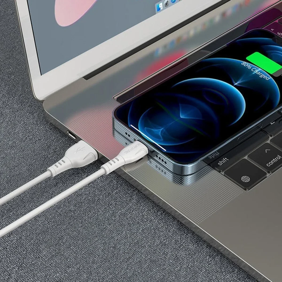 Кабель USB-A - Lightning Borofone BX51 (1m)
