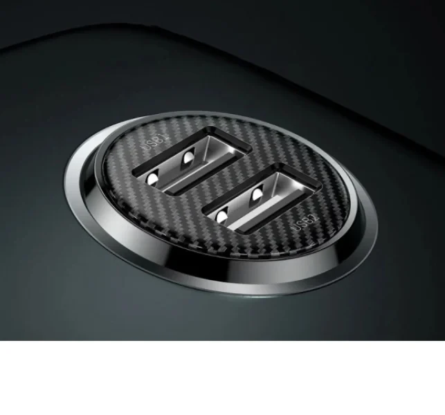 Автомобильное зарядное устройство Baseus Grain Pro 2xUSB-A 24W (Black)