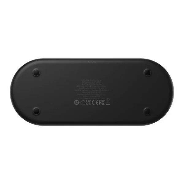 Беспроводная зарядная станция Baseus Digital 2 в 1 20W (Black)