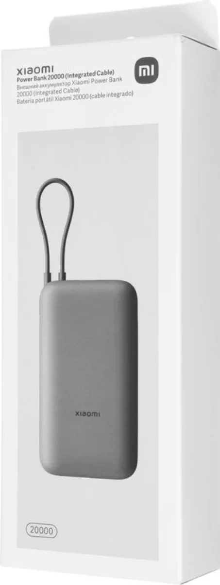 Внешний аккумулятор Xiaomi 20000mah черный