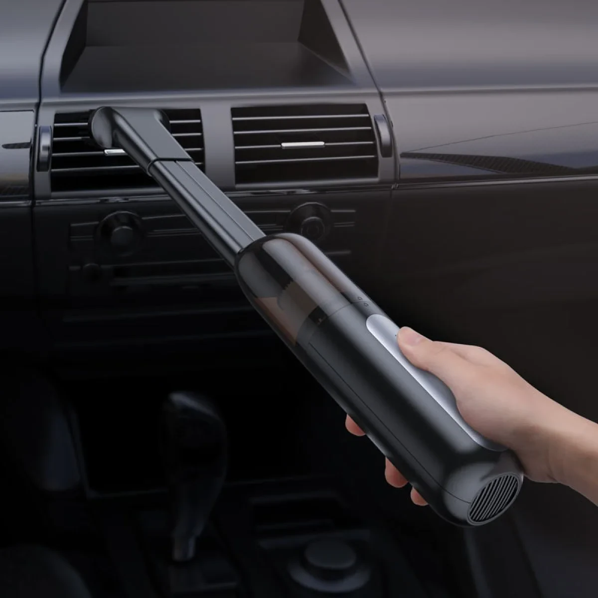 Автомобильный пылесос Hoco ZP1 Cool 5000Pa (Black)