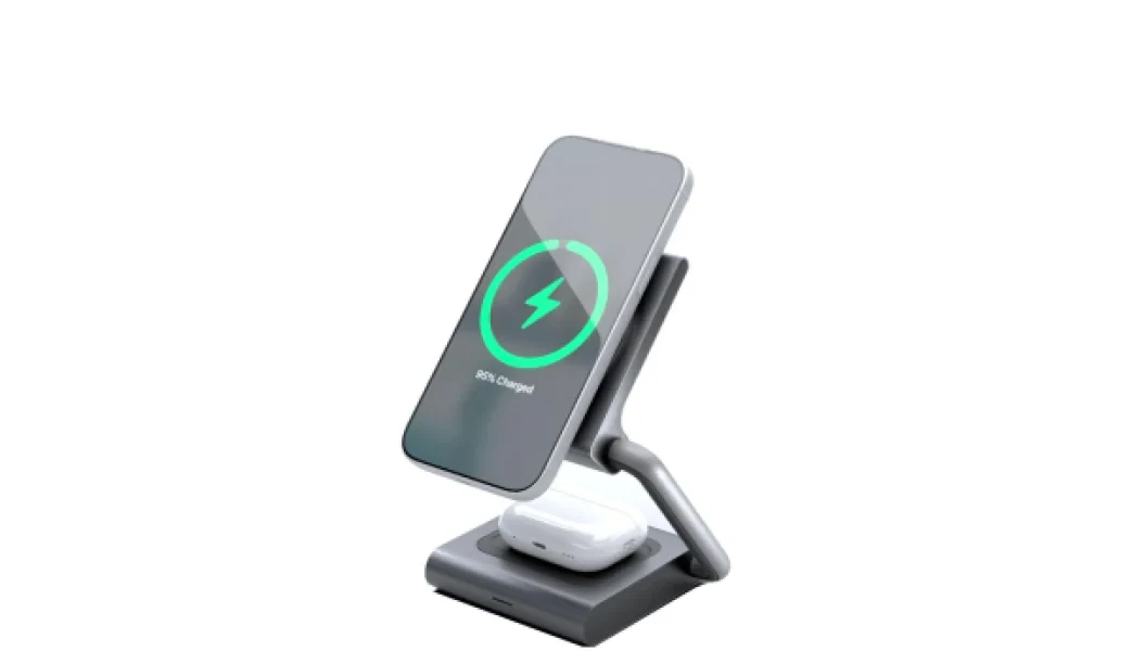 Беспроводное зарядное устройство VLP Zen Charger MagSafe 25W (Gray)