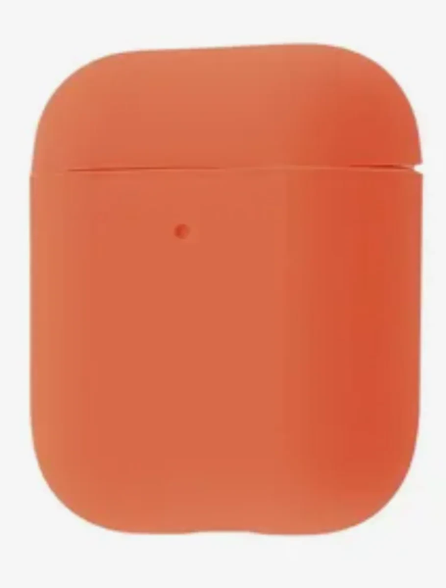 Silicone case for AirPods 1/2 папайя