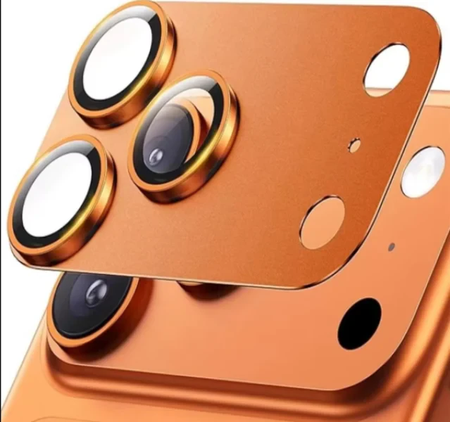Защитное стекло для блока камеры Gerlax iPhone 17 Pro Max Orange