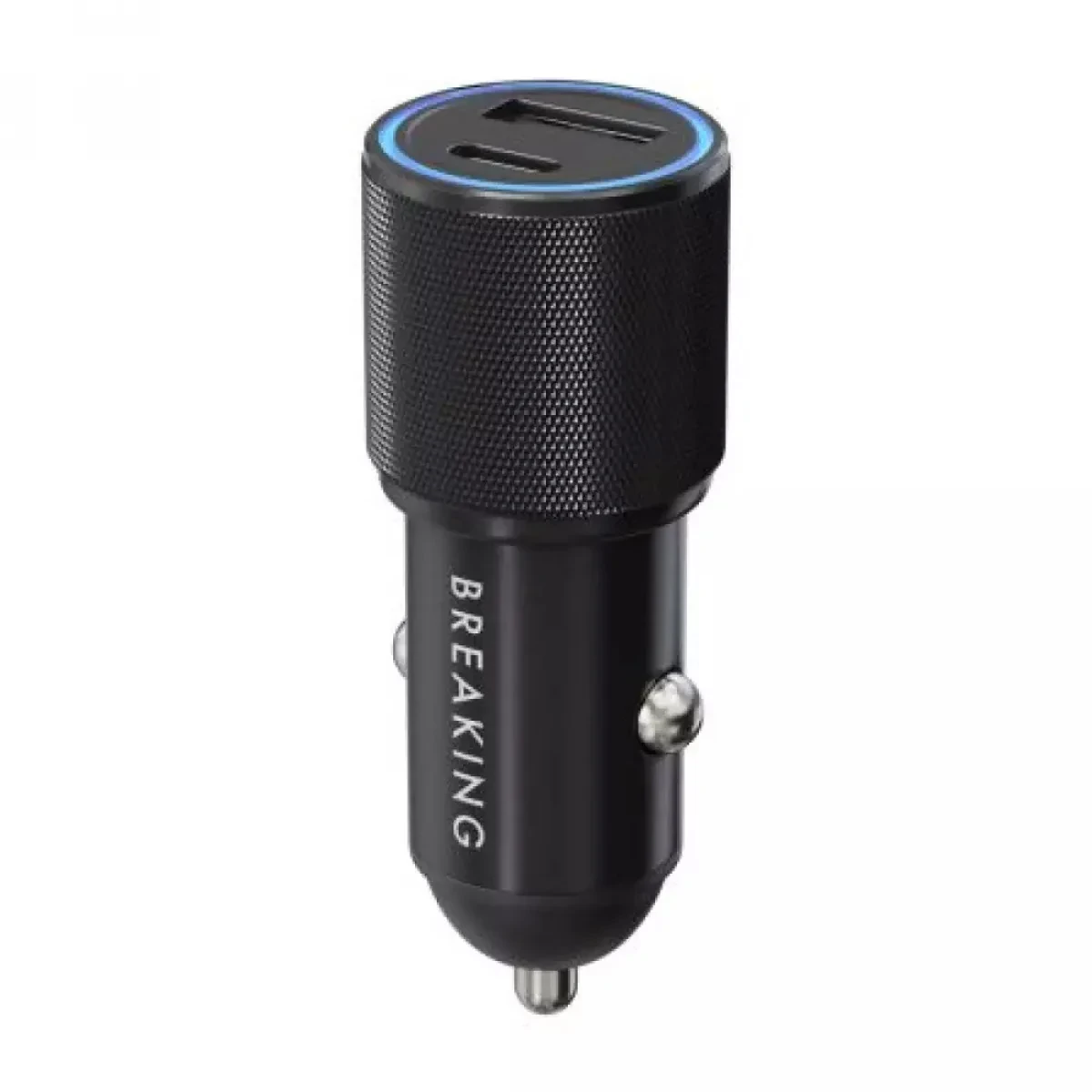 Автомобильное зарядное устройство Breaking C07 USB-A + USB-C 36W (Black)