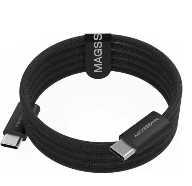 Кабель Magssory Line C 60W USB-C, 1,5 м (черный)