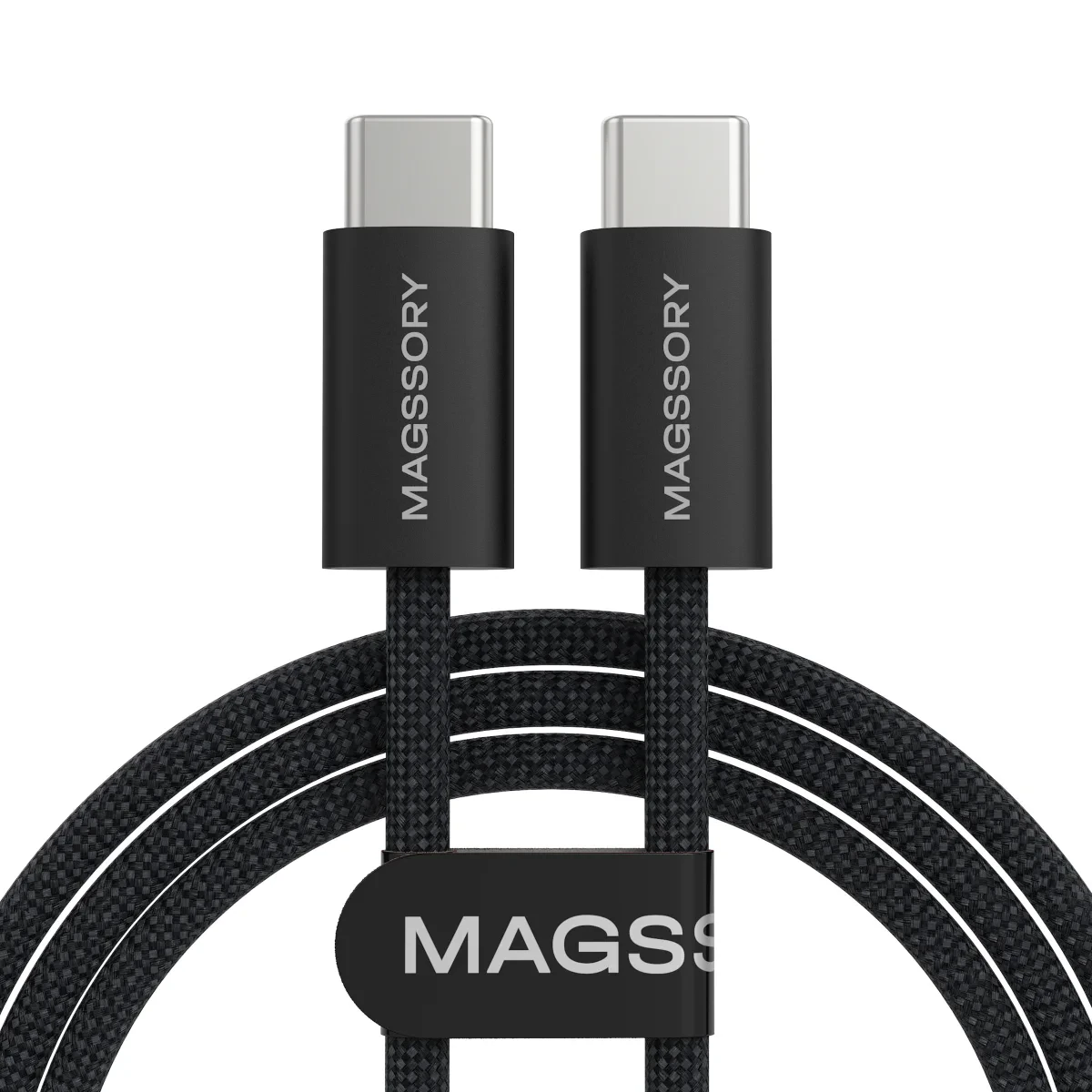 Кабель Magssory Line C 60W USB-C, 1,5 м (черный)