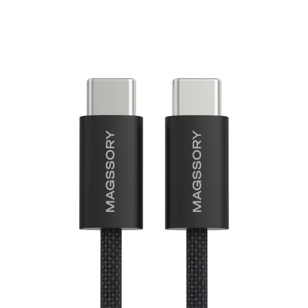 Кабель Magssory Line C 60W USB-C, 1,5 м (черный)