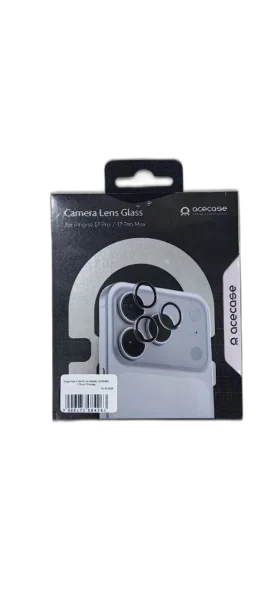 Защитное стекло на камеру AceCase 17Pro/17ProMax