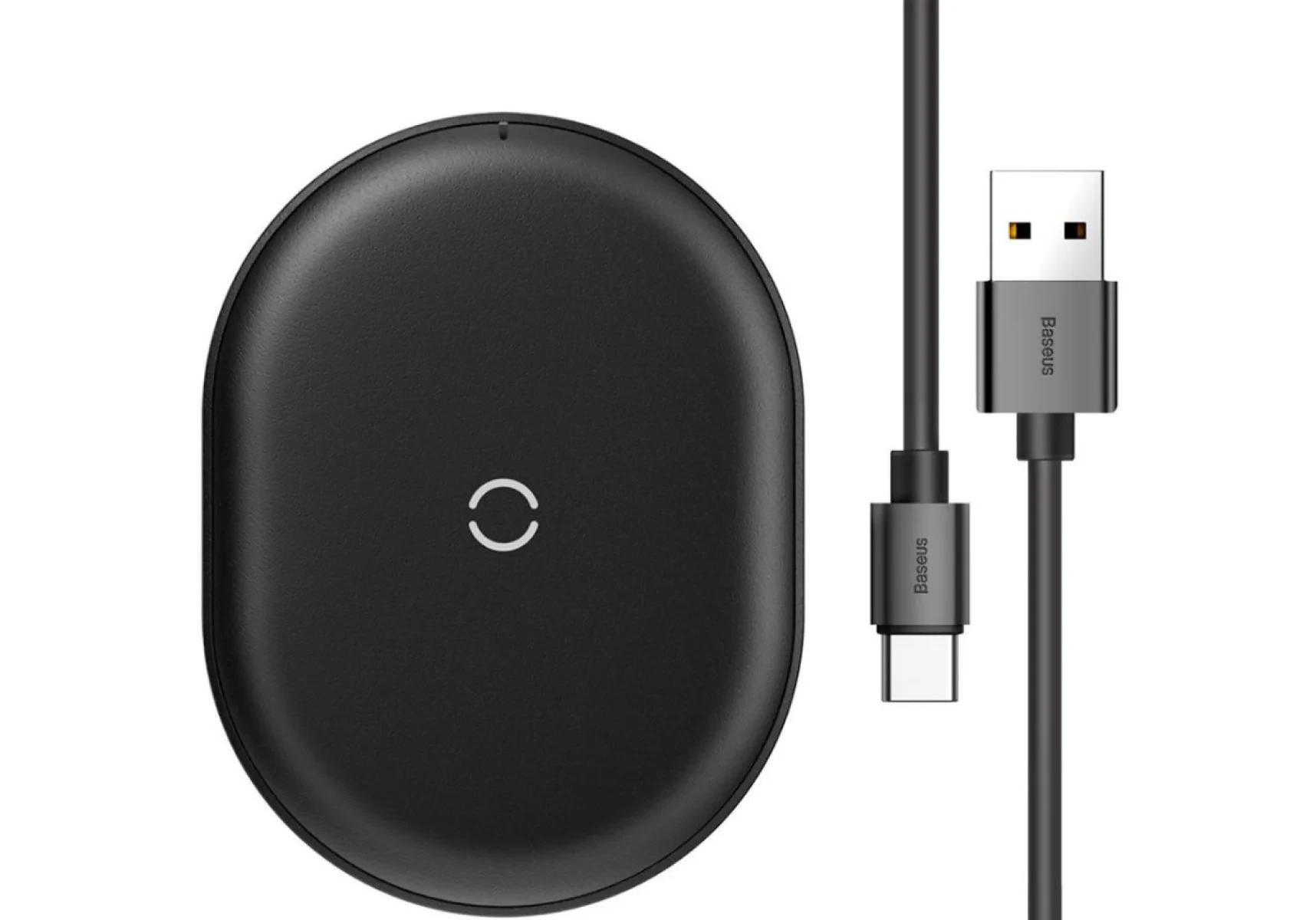 Беспроводное зарядное устройство Baseus Cobble 15W (Black)