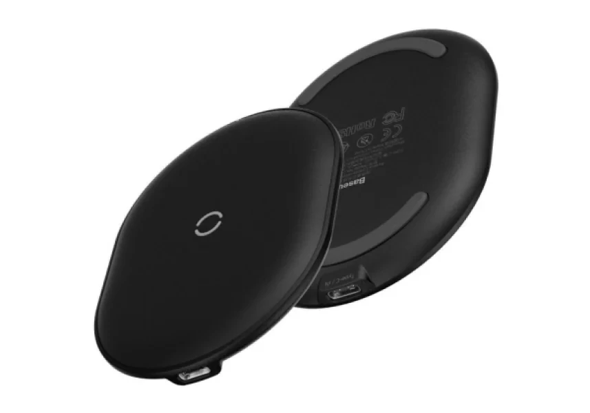 Беспроводное зарядное устройство Baseus Cobble 15W (Black)