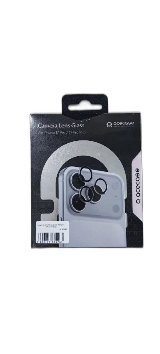 Защитное стекло на камеру AceCase для iPhone 17 Air