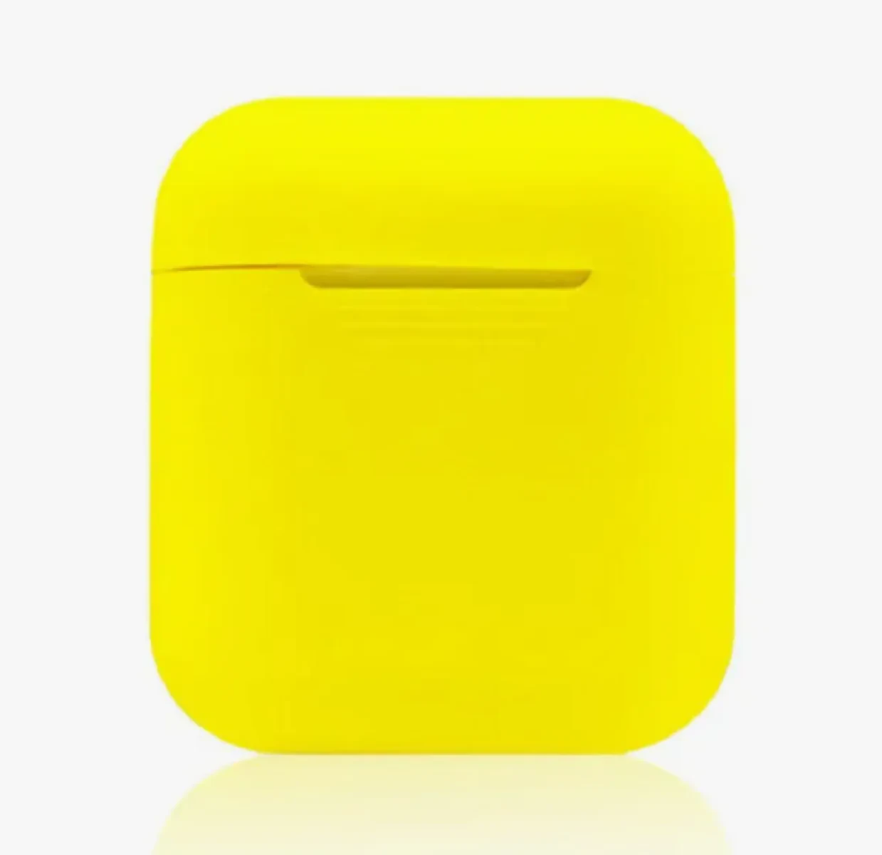 Silicone case for AirPods 1/2 желтый