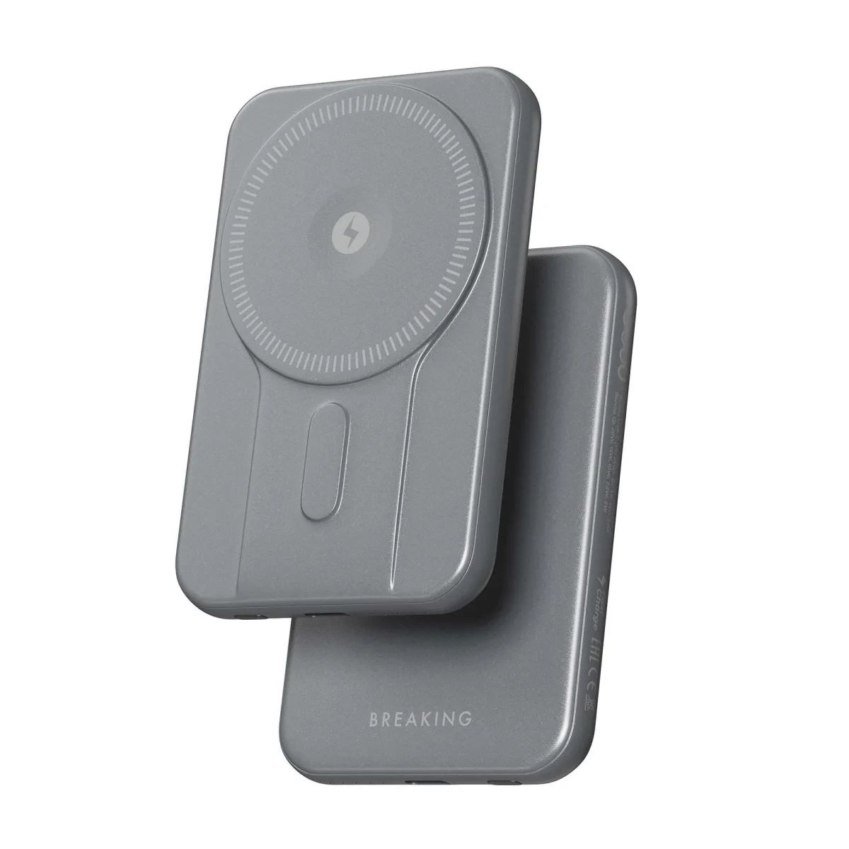 Внешний аккумулятор Breaking P219 Magsafe 20W 5000 mAh (Графит)