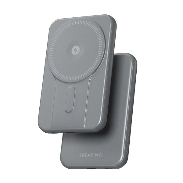 Внешний аккумулятор Breaking P219 Magsafe 20W 5000 mAh (Графит)