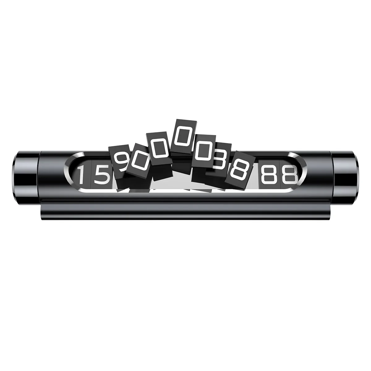 Парковочная карта Baseus All Metal (Black)