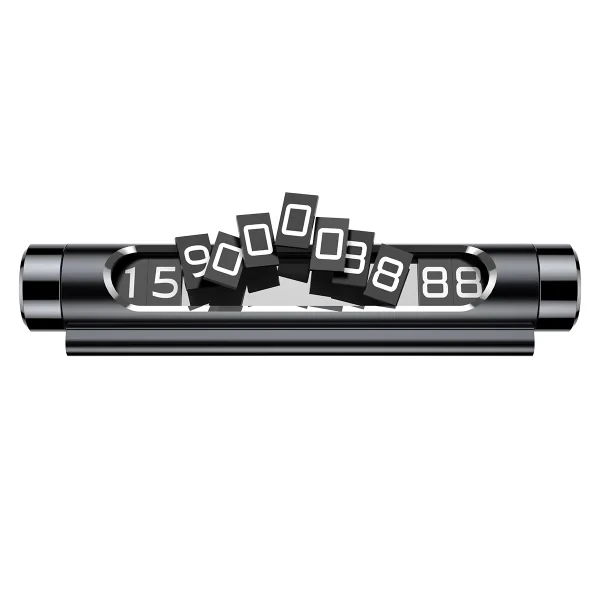 Парковочная карта Baseus All Metal (Black)