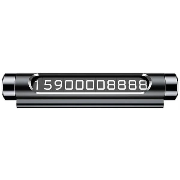 Парковочная карта Baseus All Metal (Black)