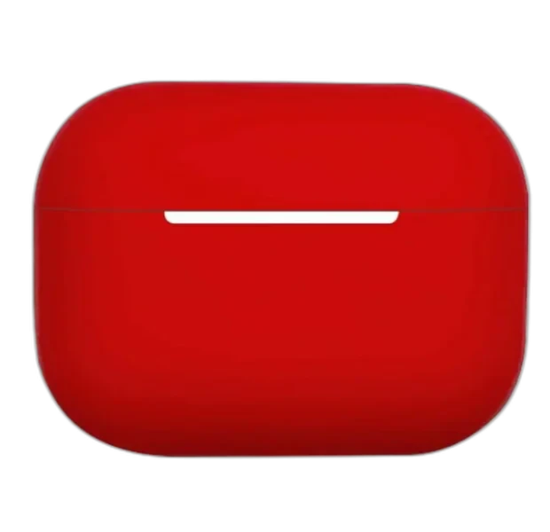 Пластиковый чехол для AirPods 3 красный