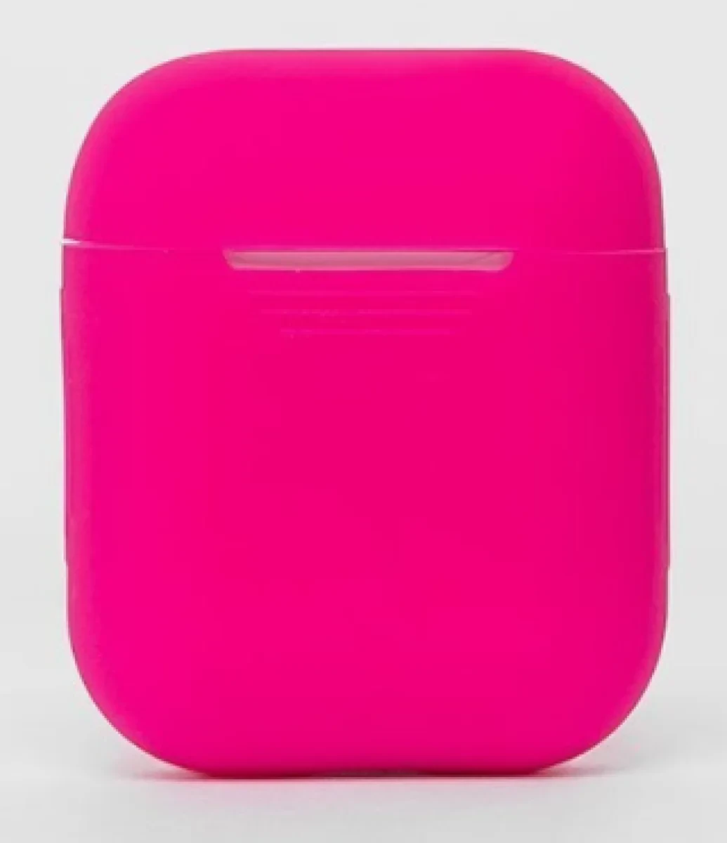 Silicone case for AirPods 1/2 светло-розовый