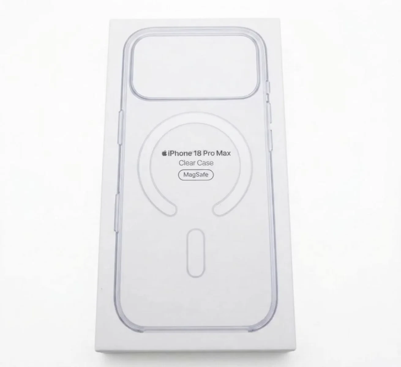 Чехол прозрачный с MagSafe для iPhone 17 Pro /18 Pro (пластиковый)