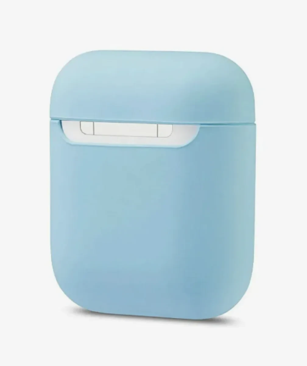 Silicone case for AirPods 1/2 небесно-голубой