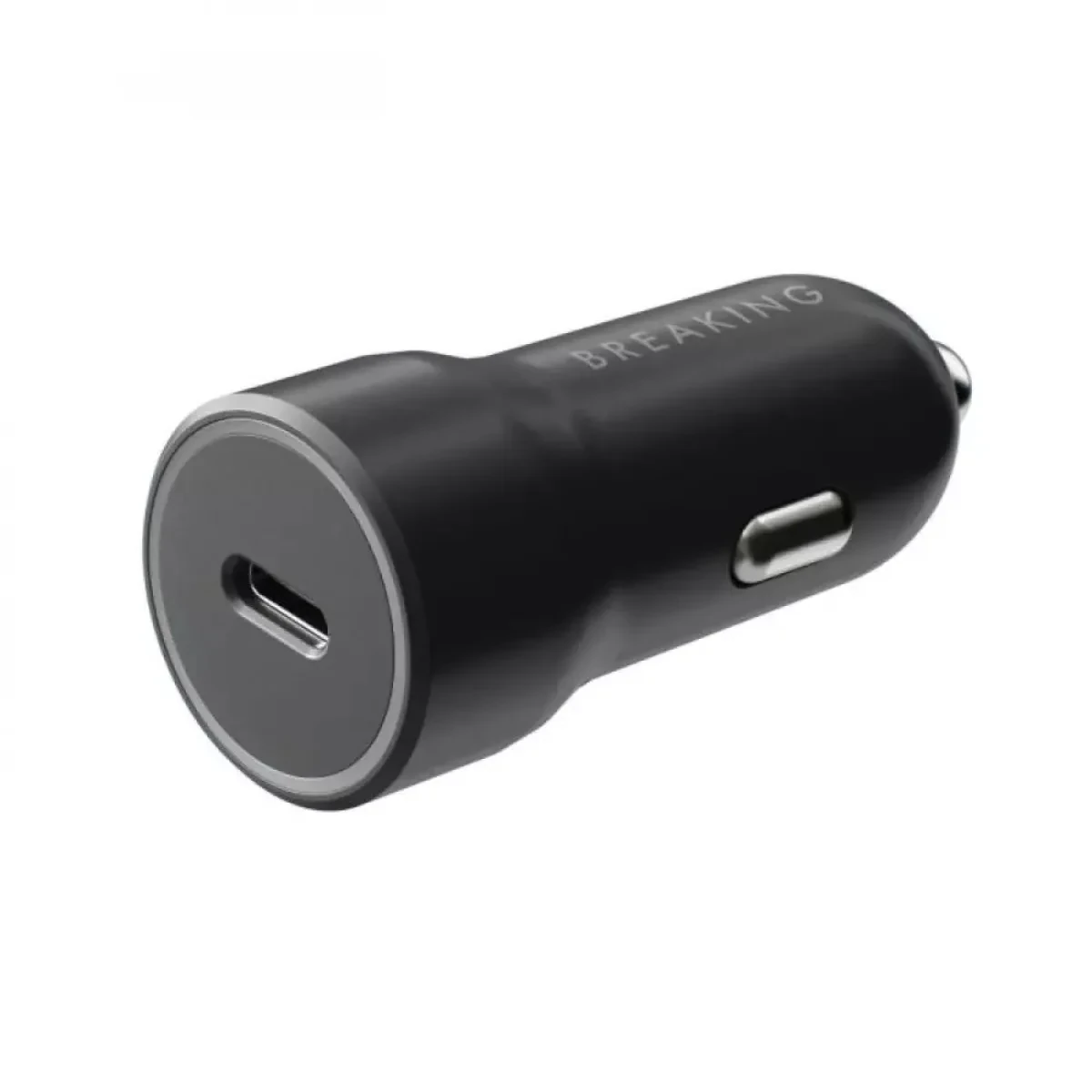 Автомобильное зарядное устройство Breaking A02 USB-C 20W (Black)