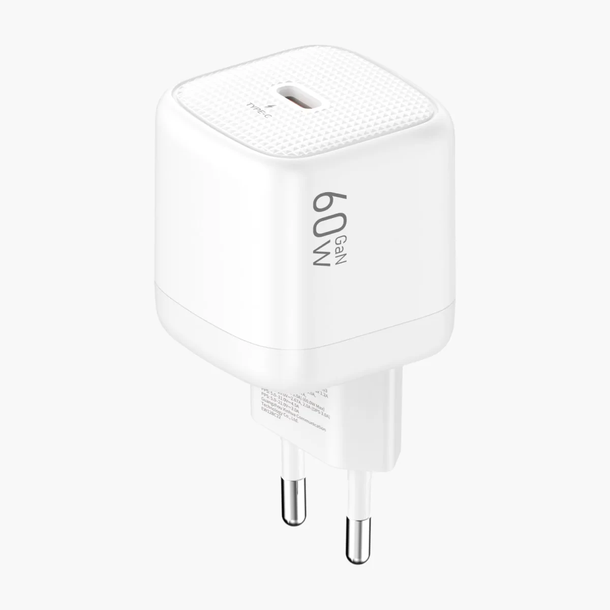 Адаптер Keephone Speedy USB-C 60W (White)