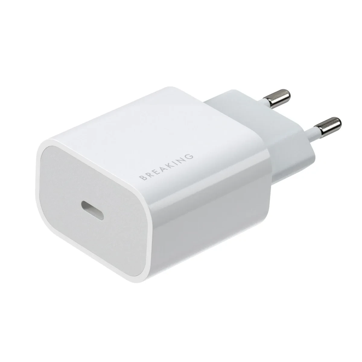 Адаптер Breaking WC04 USB-C 20W (White)