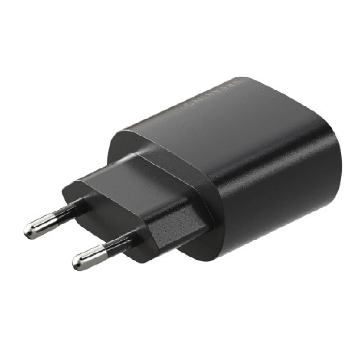 Адаптер Breaking P-08 USB-C 25W с кабелем USB-C 1m (Black)
