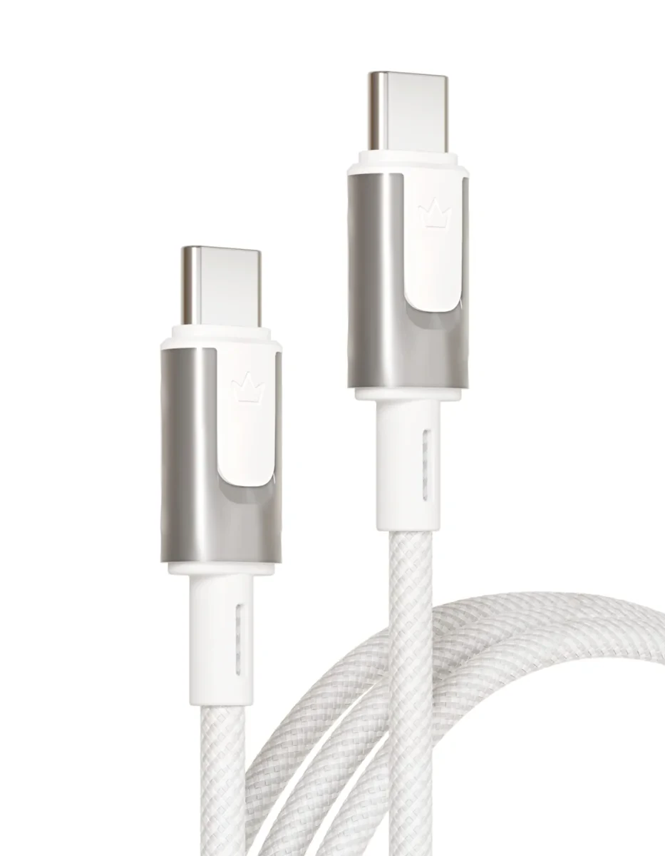Кабель VLP Force Line USB-C - USB-C 100w, 1.2m, белый