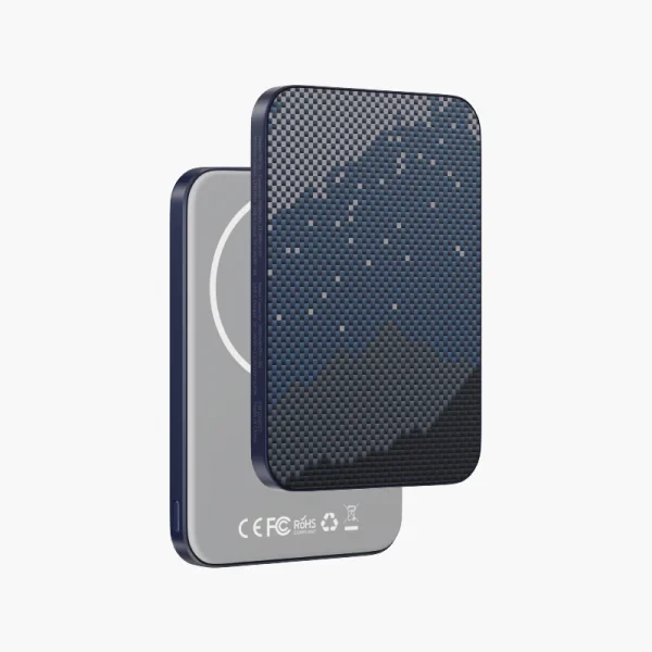 Внешний аккумулятор Keephone Ultra Slim Brendy MagSafe 5000mAh 15W (Starry Blue)