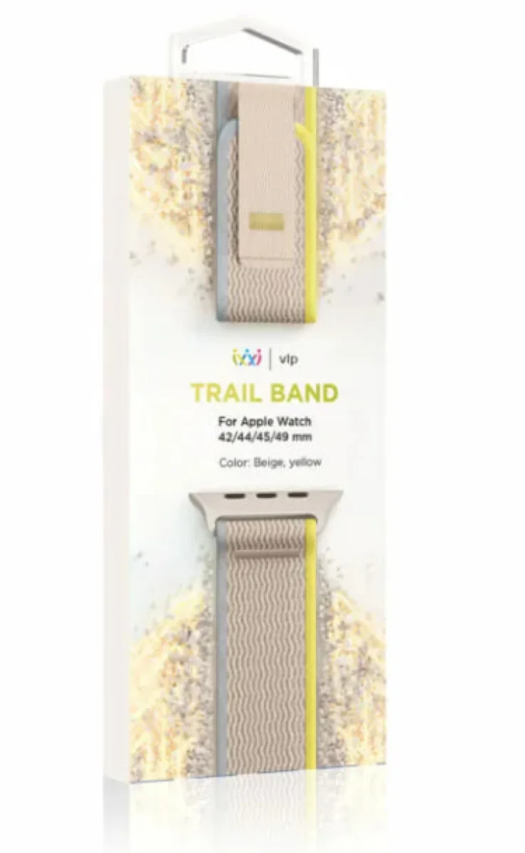 Ремешок VLP Trail Band 42/44/45/49 mm Beige /Yellow