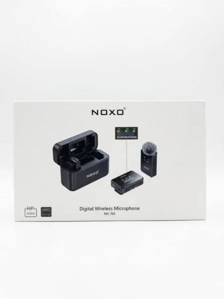 Микрофон петличный Noxo Wireless USB-C - Lightning - 3.5mm MC-N5