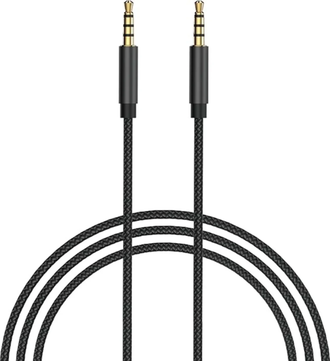 Кабель AUX Wiwu YP01 3.5mm - 3.5mm 1m (Black)
