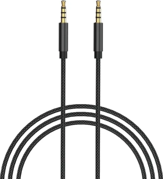 Кабель AUX Wiwu YP01 3.5mm - 3.5mm 1m (Black)